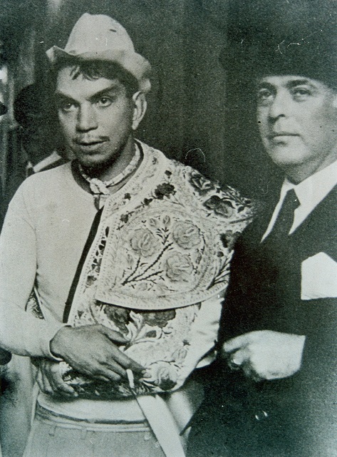Dos grandes amigos. Mario Moreno y Rafael Sánchez Pipo