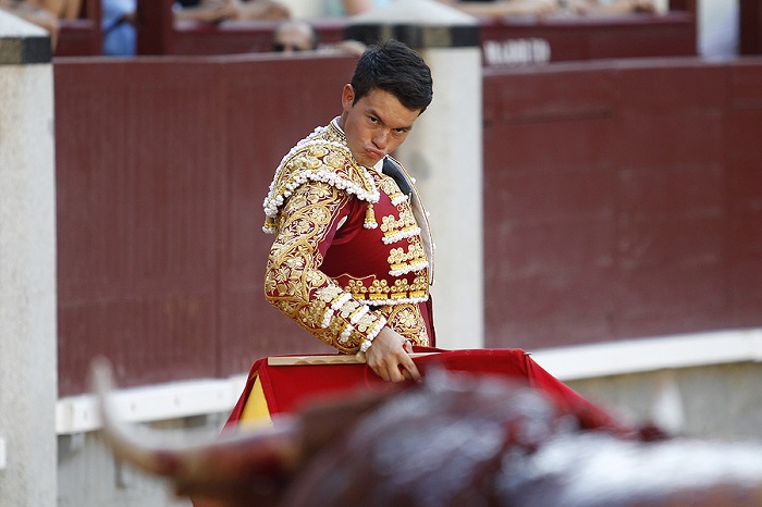 Manolo Vanegas-novillada-12-07-15-LAS VENTAS-Madrid-foto Paloma Aguilar