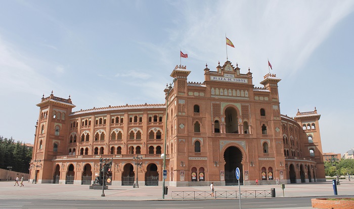 LAS VENTAS BULLRING in Salamanca district in Madrid (Spain). Built in 1931.