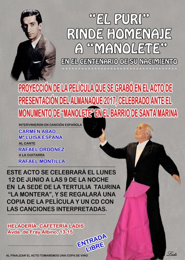 El Puri presenta su película
