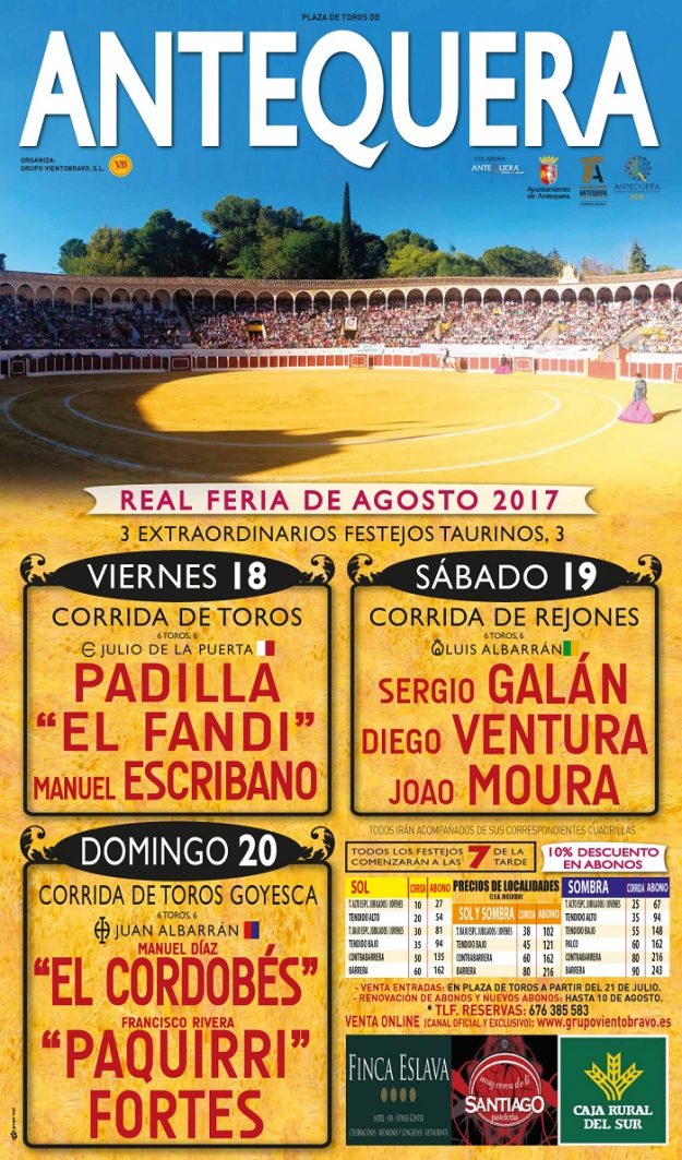 Antequera 2017 – Presentación Feria Agosto-2