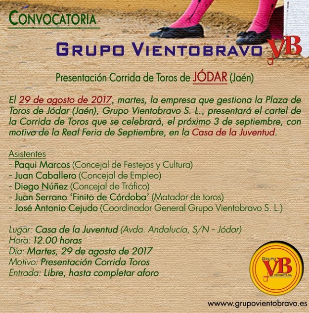 Convocatoria prensa 2017