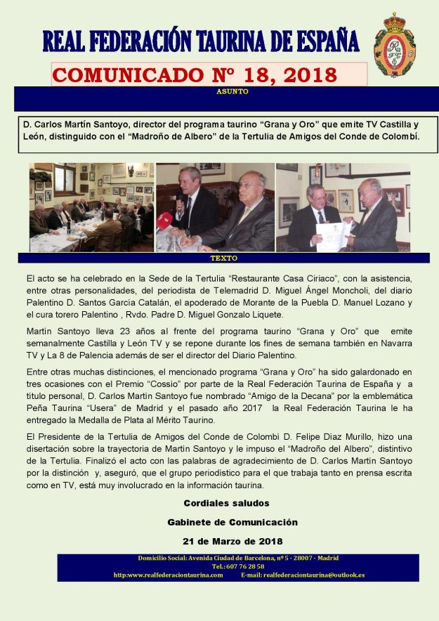 Comunicado Nº 18 año 2018-page-001