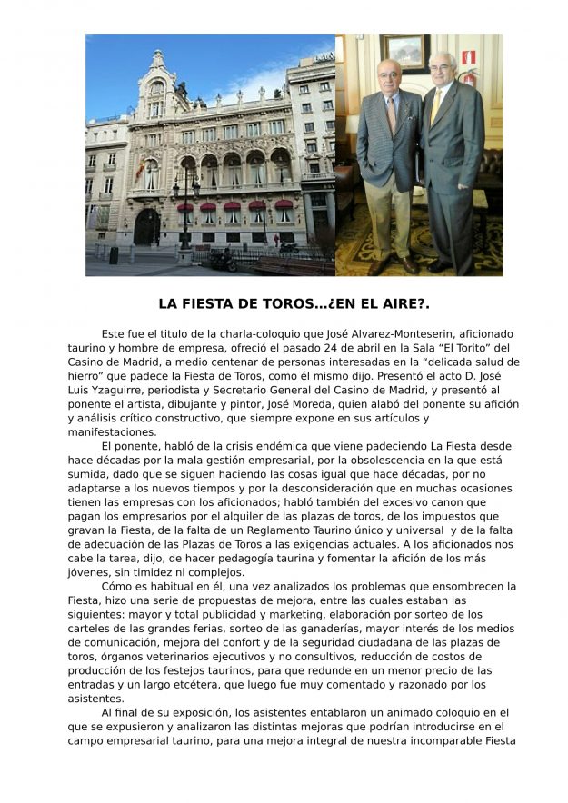 CRONICA CHARLA COLOQUIO CASINO MADRID240418-1