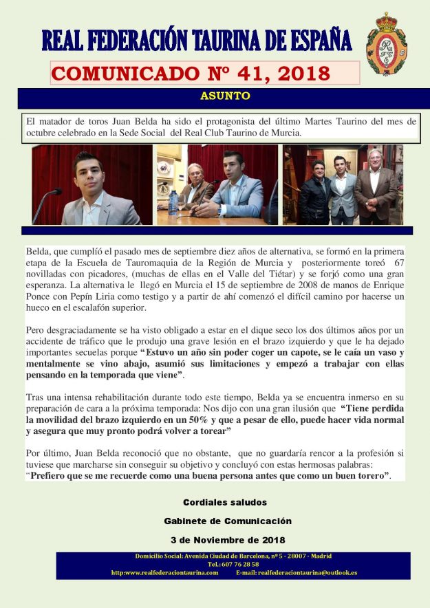 Comunicado Nº 41 año 2018-page-001