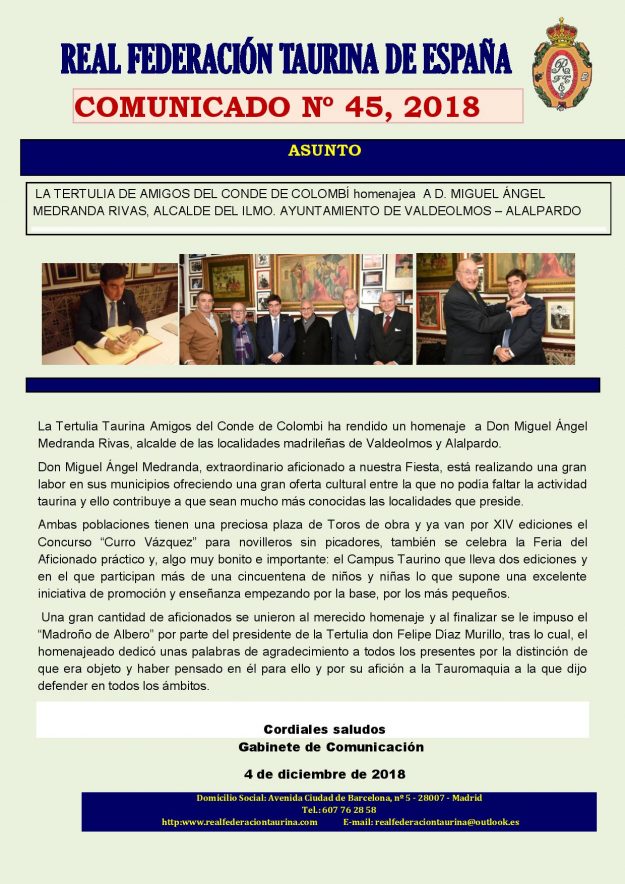 Comunicado Nº 45 año 2018-page-001