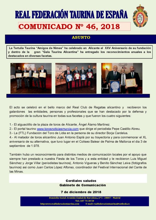 Comunicado Nº 46 año 2018-page-001