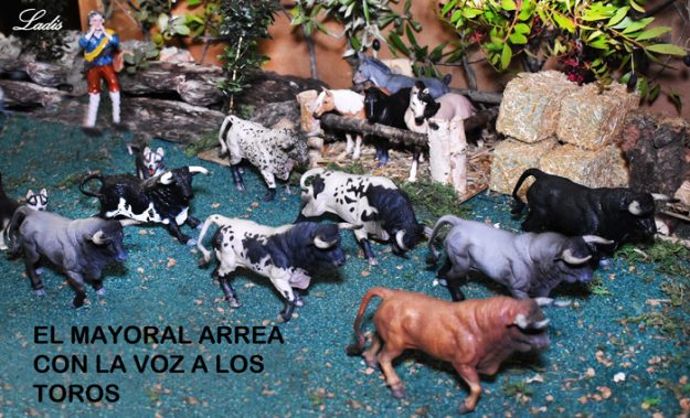 Piara de toros.-f. Ladis