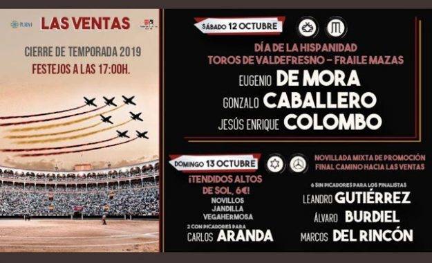 CARTEL COLOMBO 12 OCTUBRE 2019