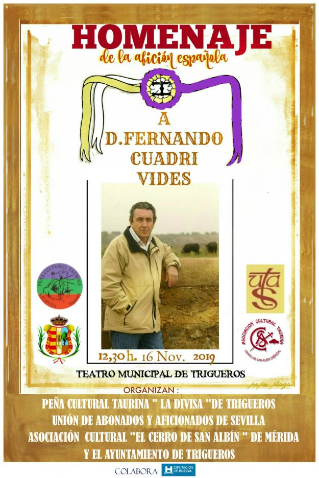 Homenaje D. Fernando Cuadri