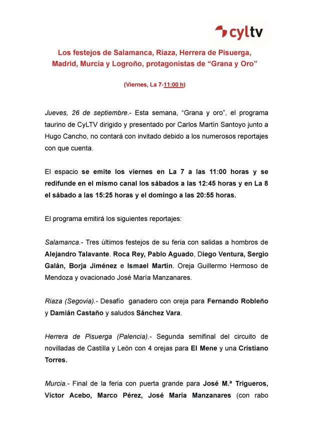 NdP. Grana y oro_27 de septiembre_1