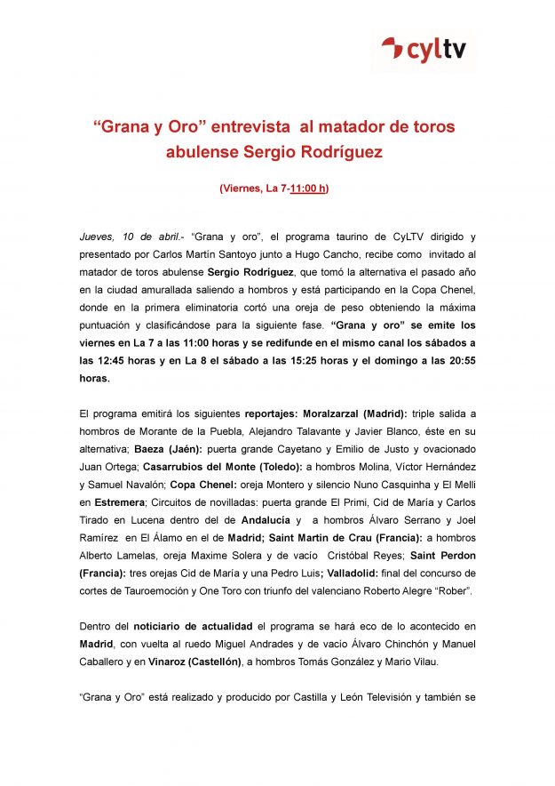 NdP. Grana y oro_jueves 10 de abril_1