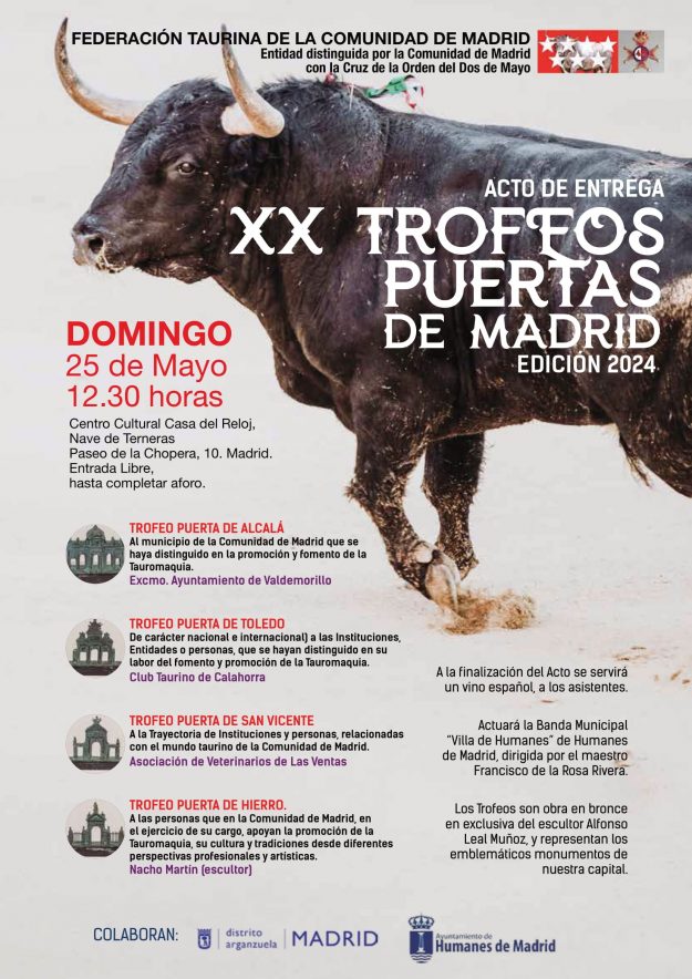 FTCM CARTEL XX TROFEOS PUERTAS DE MADRID-1