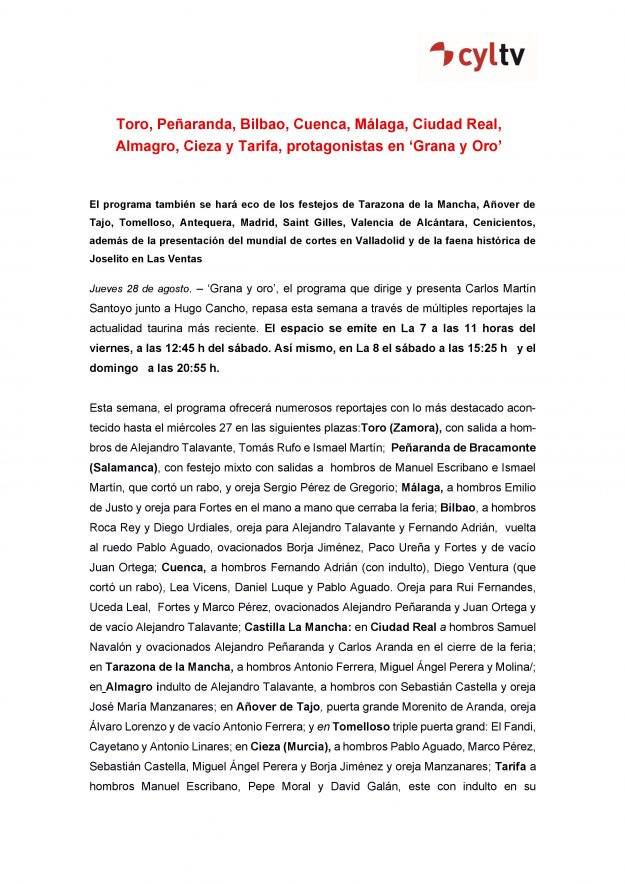 NdP. Grana y oro_28 de agosto_1