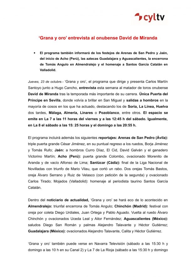 NdP. Grana y oro_23 de octubre-1